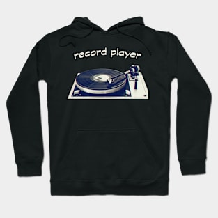 Retro Record Player Hoodie